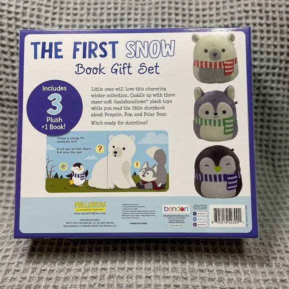 Squishmallows The First Snow Book Gift Set - Picture 2 of 2